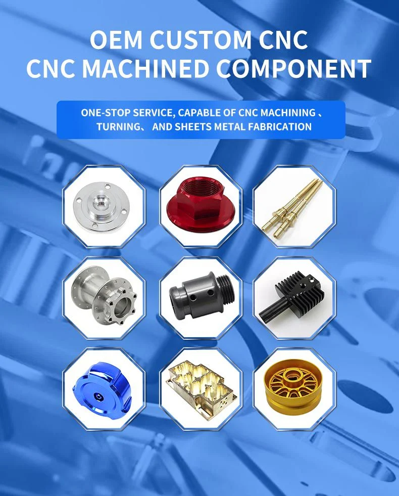 OEM 2022 China Custom Metal Aluminum Turning Parts CNC Machining Rapid Prototyping Milling Parts CNC Prototype Service
